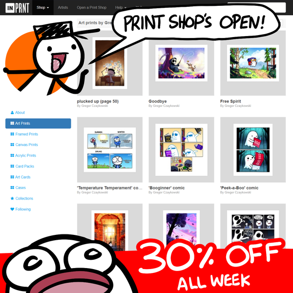 A NEW PRINTS SHOP!