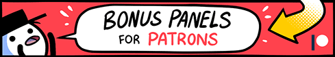 Banner to the bonus panels on Patreon