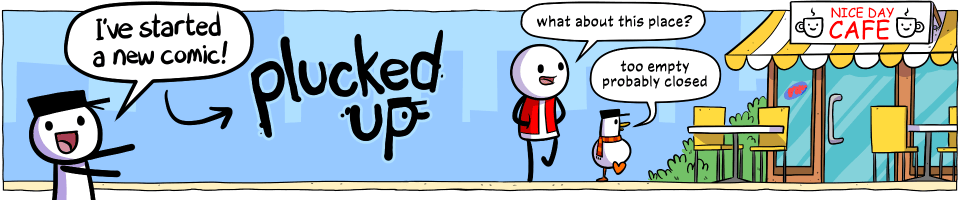 Plucked Up: my new slice-of-life comic series!